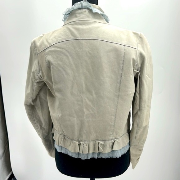 UEC Vintage Roncarati leather blazer size 40/ 4 - Picture 8 of 16